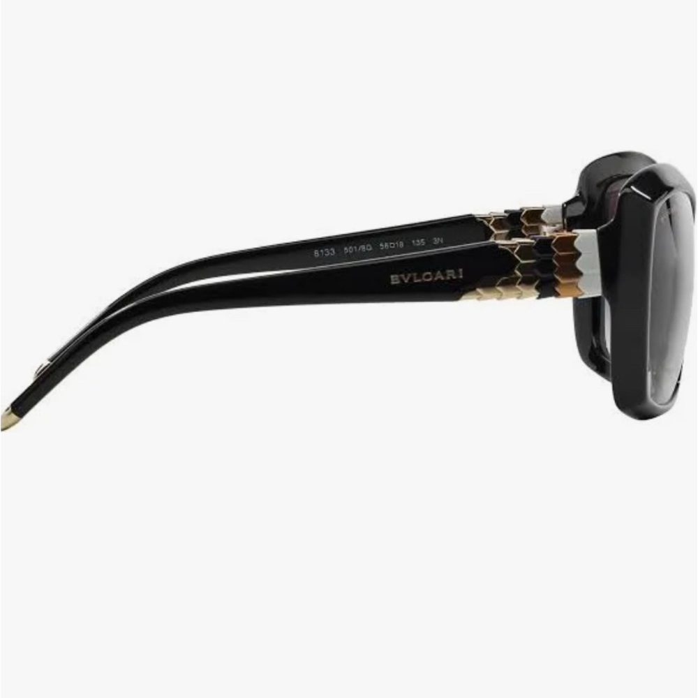 BVLGARI BLACK 8133 SUNGLASSES GOLD DETAILS-PRE-LOVED/GOOD CONDITION!😎 - Picture 12 of 15